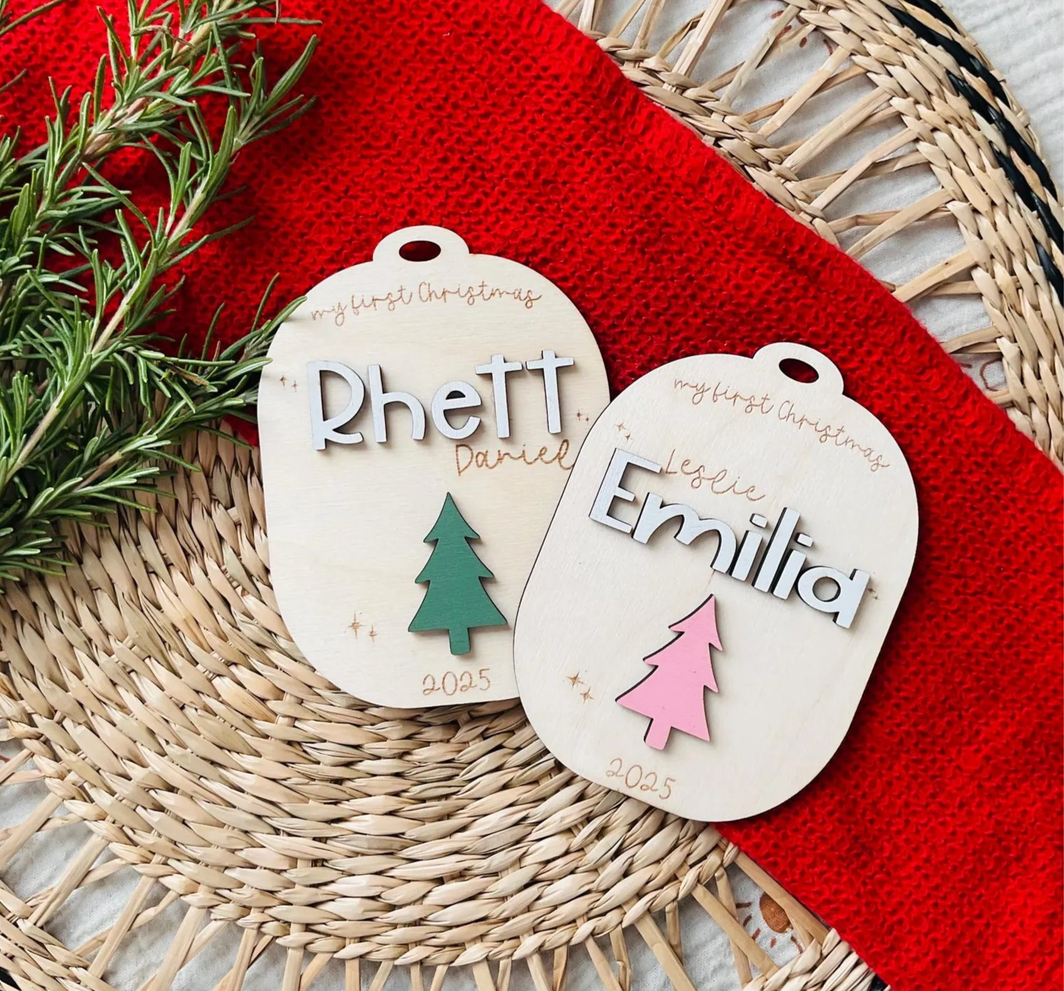 Personalized Baby Ornaments